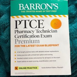 Barron's PTCE Exam Prep Book
